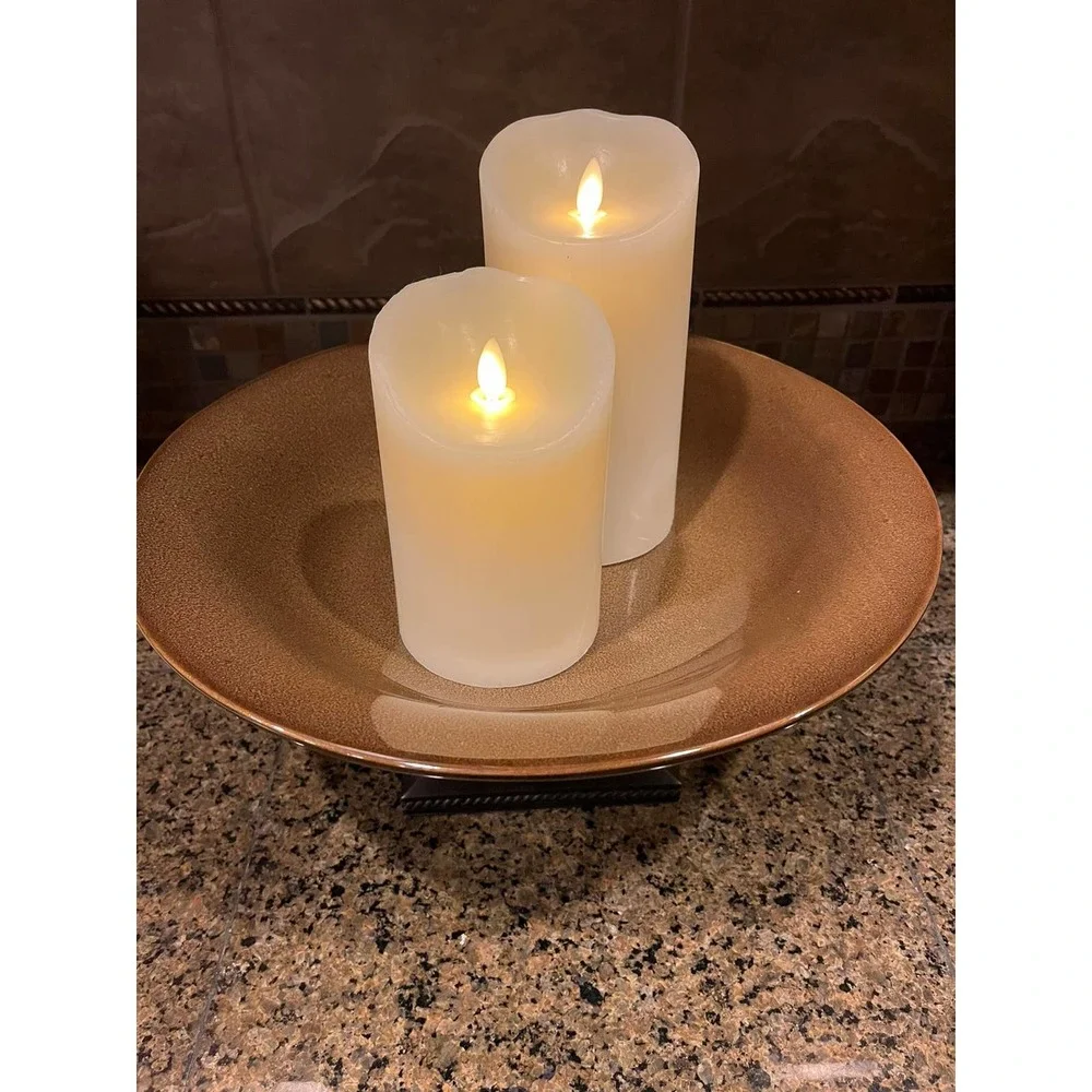 PartyLite Sahara Sands Centerpiece Pedestal Bowl P9702 13